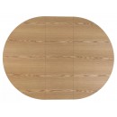 Стол обеденный SIGNAL ANGEL II дуб/дуб 120-160/120